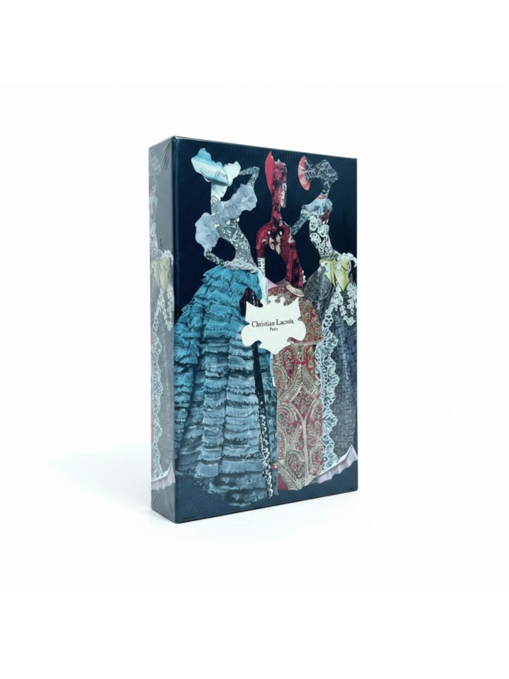 Christian Lacroix Les Madones Notecards Sealed Box 6 Diecut Cards Foil Envelopes
